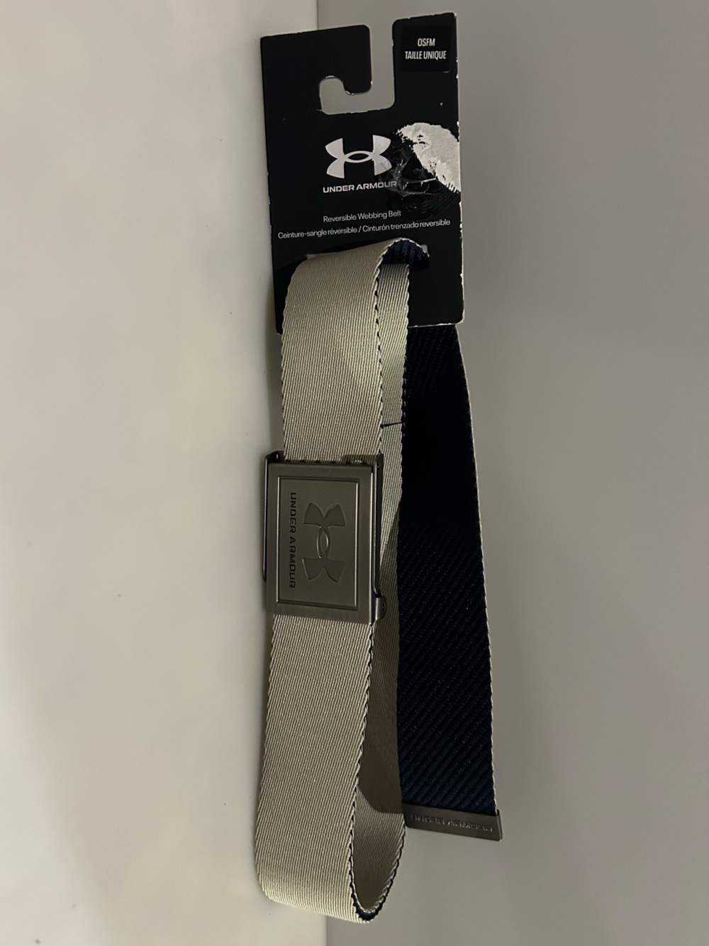 New Under Armour Men’s Golf Reversible Belt